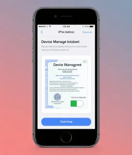 苹果iOS信任证书指引